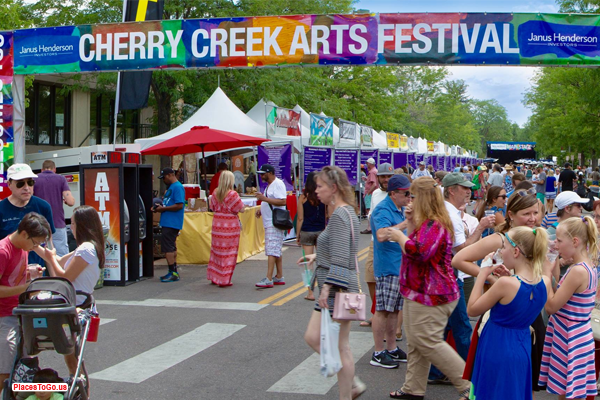 Cherry Creek Arts Festival in Denver, Colorado​