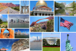 Smart ways to book affordable travel across the United States collage