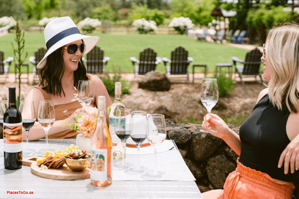 Beach picnic with wine on Sonoma Coast - wine tasting and outdoor activities.