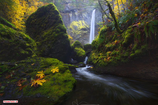 Breathtaking autumn drives best U.S. routes for fall colors Columbia River Gorge Oregon