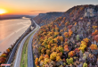 Breathtaking autumn drives best U.S. routes for fall colors aerial view