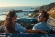 Couple enjoying a scenic drive along the coast