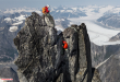Epic climbing routes in the American West landscape