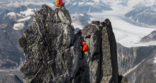 Epic climbing routes in the American West landscape