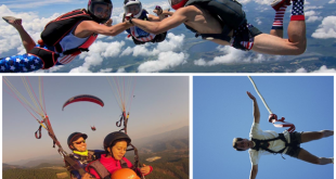 Feature collage of wildest air sports in the United States