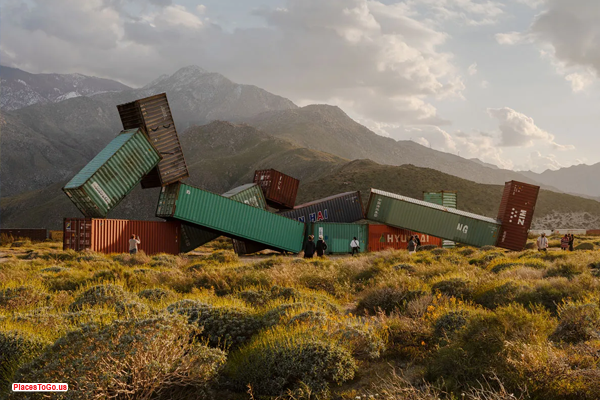 Underrated U.S. art cities with creative culture Marfa desert art Underrated U.S. art cities with creative culture Marfa desert art